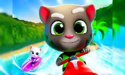 Cartoon Talking Tom Jigsaw Puzzle image