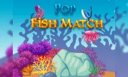 Pop Fish Match Online Game image