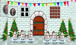 Snowman House Escape image