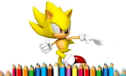 Sonic Coloring Book image