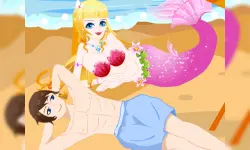Mermaid Lover In Beach image