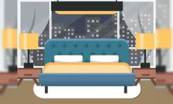 Cozy Bedroom Difference image
