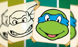 Ninja Turtles Coloring Book image