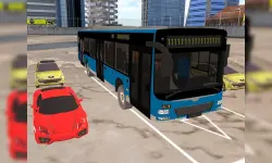 Bus Parking Cityscape Depot image