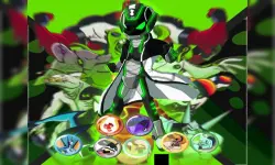 Ben 10 Halloween Bubble Shoot image