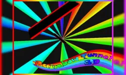 Rainbow Tunnel 3D image