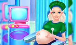 Mommy Pregnant Caring image