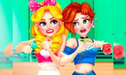 School Girls Battle Beauty Salon image