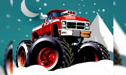 Winter Monster Trucks Race image
