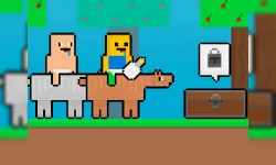 Baby Noob vs Baby Obby Horse image