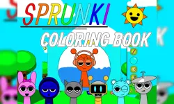 Sprunki Coloring Books image