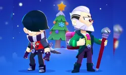 Brawl Stars Christmas Coloring image