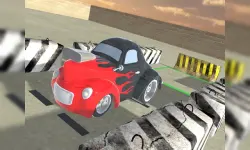 Old Car Parking 3D image
