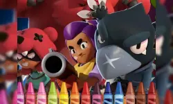 Brawl Stars Coloring book image