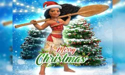 Moana Christmas Sweater Dress Up image