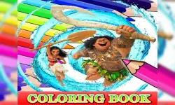 Coloring Book for Moana image