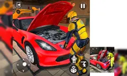 Car Mechanic Auto Workshop Repair Garage image