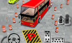 Modern Bus Parking - Bus image