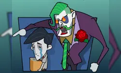 Crazy worker image