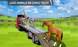 Animal Cargo Transporter Truck Game 3D image
