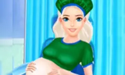 Mommy Pregnant Caring Game image