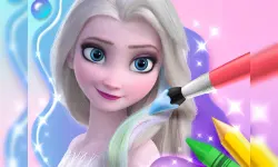 Coloring Book For Elsa image