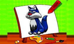Easy Kids Coloring Walfs image