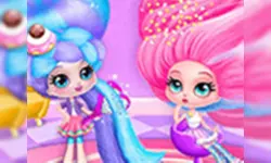 Cotton Candy Style Hair Salon - Fancy Hairstyles image