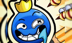 Save Rainbow: Blue monster image