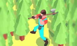 Idle Lumberjack 3D image