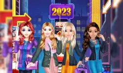 Fashion Girl New Year Eve image