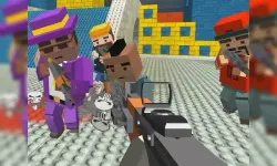 GunGame shooting warfare: blocky combat image