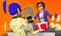 Cashier 3D image