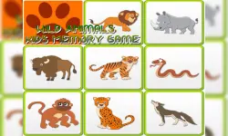 Kids Memory - Wild Animals image