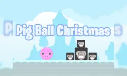 image bg Pig Ball Christmas