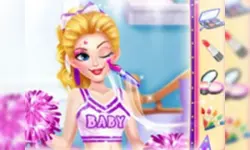 Vampire Princess Cheerleader Girl Makeover image
