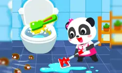 Baby Panda House Cleaning image