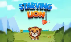 Starving Lion image