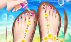 Beautiful Toenail Salon - Pedicure Game For Girls image