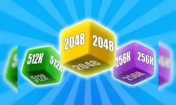 Merge Cubes 2048 3D image