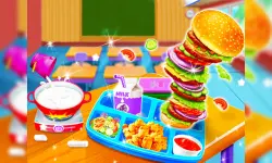 Cooking Lunch At School image
