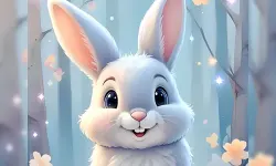 Easter Bunny Coloring Book image
