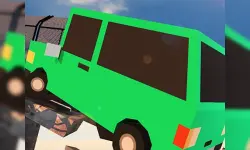 Broken Bridge Car Driving image