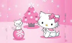 Hello Kitty Christmas Jigsaw Puzzle image