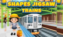 Shapes Jigsaw Trains image