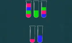 Water Sorting Color in the bottle image