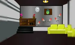 Grey Checked Room Escape image
