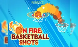 On fire : basketball shots image
