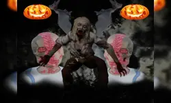 Haunted city image