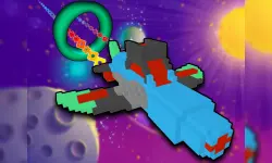 Hovering Spaceship image